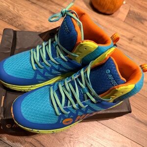 Hi-Tec Mens Size 9.5‎ Vibrant Blue and Yellow Sneakers
